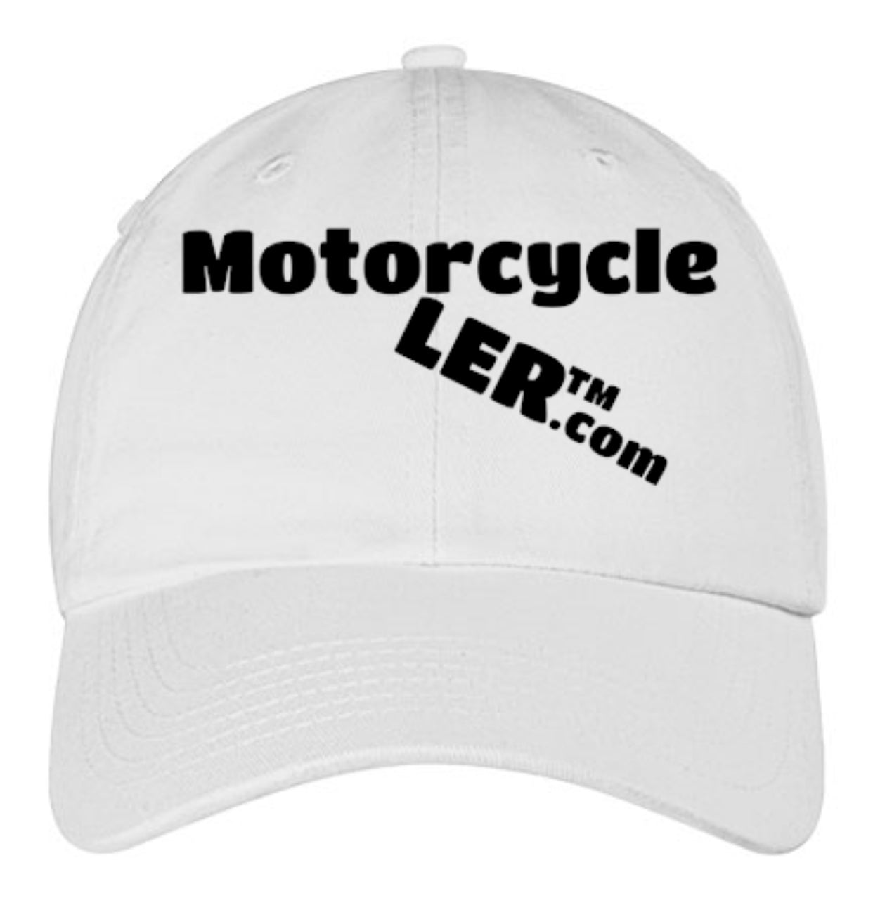 Motorcycleler CAP (Available in Black or White) - Motorcycleler.com