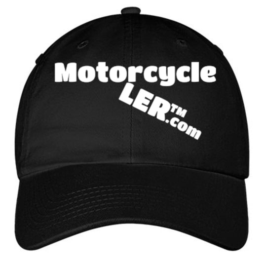 Motorcycleler CAP (Available in Black or White) - Motorcycleler.com